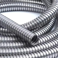1M 4-13mm 304 Stainless Steel Corrugated Pipe Wire Line Cable Conduit Protect Threaded Hose Rat-proof Pipe Sleeve Home Hardware. 