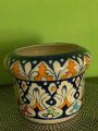 Multani Blue Pottery Planter Pot vase (multi purpose). 
