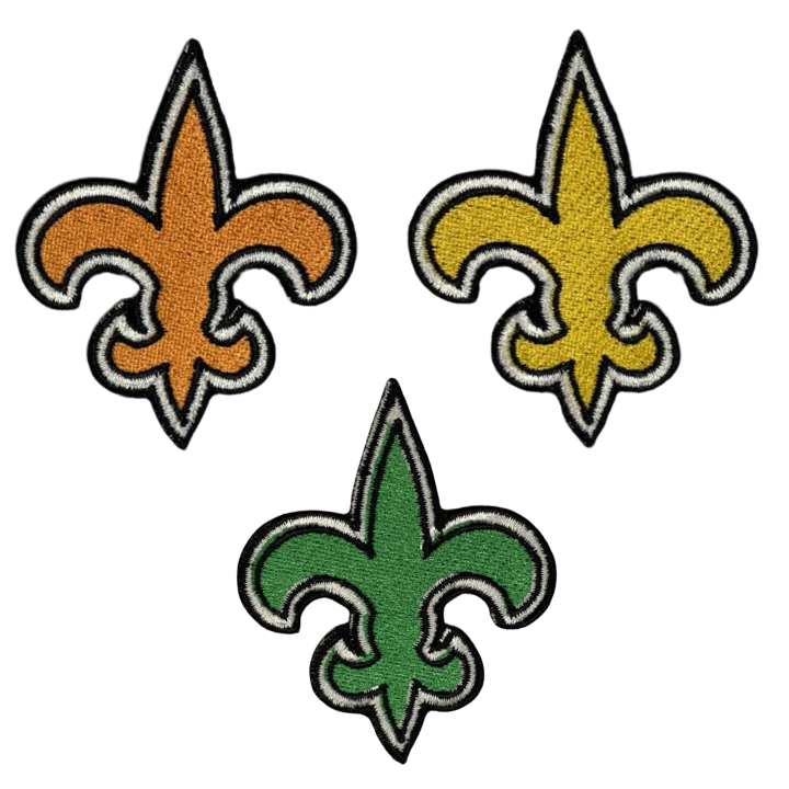 New Orleans Saints American football Embroidered Iron On Patch Sew On Badge Bags Caps Jeans Jackets Applique