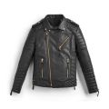 Black Designer New Fashion Leather Jacket For Men. 