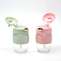 Cute Rabbit Straw Glass Cute Cartoon Girl Portable Cup Office Coffee Drink Water Cup.. 