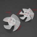 Small Power Mini Plastic Fan Blade 4/6 Leaves For Hairdryer Motor. 
