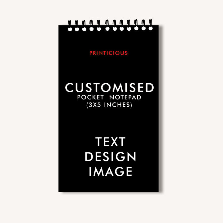 Customized Pocket NotePad