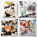 ZENGIA Anime Manga Haikyuu Pillow Case Cushion Cover Cartoon Character Pillow Cover Decorative Pillows For Sofa Car Pillowcase. 