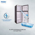 Haier 12 Cu Ft - E-Star Series - HRF-346 EPR - Deepest Freeze - Direct Cool - 1 Hour Icing Technology - Wide Voltage - Glass Door - 10 Years Warranty. 