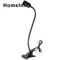 HomeInn Lamp Holder Clip Wide Compatible E27 Flexible Neck Light Bulb Socket Lamp Holder. 