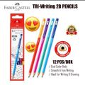 FABER CASTELL 311808 TRI-WRITING 2B PENCIL. 