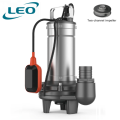 LEO LSWM-50A , 370 WATT / 0.5 HP , SEWAGE SUBMERSIBLE PUMP HAVING DOUBLE CHANNEL IMPELLER WITH FLOAT SWITCH FOR AUTOMATIC OPERATION , EUROPEON STANDARD. 