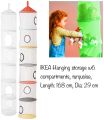 IKEA PS Fangst Hanging Mesh Storage Organizer 6 Compartment for toys and different item use. 