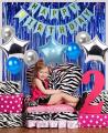 17Pcs Happy Birthday Decoration Combo for Birthday Decoration for Boys, Blue Birthday Decoration, Party Supplies. 