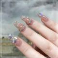 1200/720 Pieces Nail Rhinestone 3D Crystal DIY Nail Art Decorations Crystal Diamond Gem Glitter Nail Beauty Accessories. 