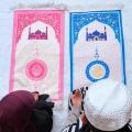 Kids Prayer Mat for Boy and Girl Colorful Janamaz with Foam (Digital Printed). 