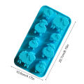 1Pc 8 Holes Sheep Animal Shaped Chocolate Silicone Mold DIY Candy Biscuit Jelly Pudding Ice Cube Pastry Baking Tools Sunlight Super Store. 