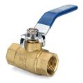 TMOK TK201 Manual Brass Ball Valve Two-piece Threaded Ball Valve DN15. 