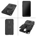 【Miga Plaza】 Armor Case for LG Stylus 3 / Stylo 3 Ultra Tough Rugged TPU + PC Dual Layer Protective Case with Kickstand Back Cover for LG Stylus3 Hybrid Slim Fit Phone Case. 