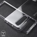 Samsung Galaxy Z-Fold 4 (5G) PC Case – TELFOO Transparent Back Cover - Crystal Clear Case Compatible With Samsung Galaxy Z-Fold 4.. 