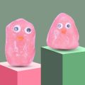 Liquid glass mud slime, DIY handmade fun stress relieving, odorless transparent color slime, fun handmade toy. 