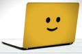 black and yellow laptop back vinyl skin sticker 12 13 14 15 15.6 inch size for all laptop skin sticker. 