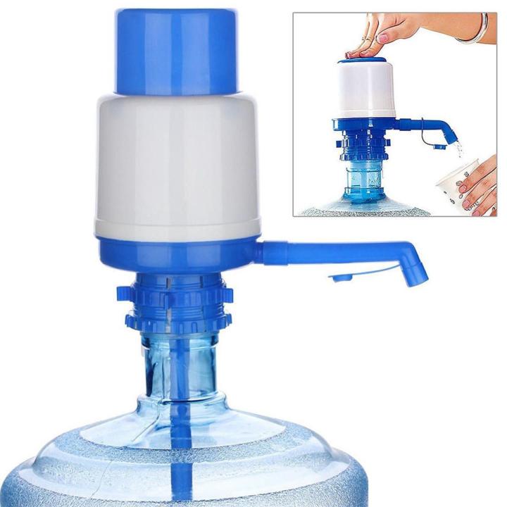 Portable Manual Water Bottle Jug Hand Pump Dispenser Camping Drinking Spigot 5 6 Gallon Essential Travel Tools Dropshipping