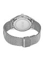 Hugo Boss Legacy Men’s Watch Silver Mesh Black Dial-1513673. 