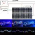 1~2PCS WS2812B 8X8 16X16 8X32 LED Pixel Panel Flexible Matrix Screen WS2812 RGB Led Module Individually Addressable IC DC5V. 