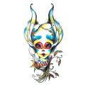 Waterproof Temporary Tattoo Sticker Blue Ice Dragon Plum Blossom Flash Tattoos Family Tree Fox Body Art Arm Tatoo Women Men. 