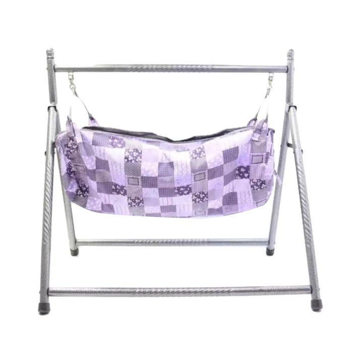 Baby%20Cradle%20Swing%20Newborn%20Baby%20Iron%20Rod%20Swing%20Cradle%20with%20cradle%20cover%20-%20Image%202