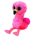 15cm Ty Beanie Pink Series Big Eyes Unicorn Flamingo Kitty Owl Plush Toy Cute Animal Doll Kids Toys Christmas Gifts for Children. 