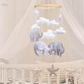 Crib Hanging Toys Felt Crib Mobile Interactive Hanging Cute Creative Bed Bell Stroller Toy for Stroller Photography Props Pram Party Bedroom. 