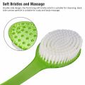 1Pc Long Handle Bath Body Brush Shower Soft Sponge Exfoliating Scrub Cleaning Back Brushes Bathroom Tool. 