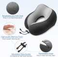 New Stuff And Imported Fabric Premium Quality Medicated Neck Foam Pillow For Travel , Neck Rest , Take Pillow And Multi Purpose Uses. 