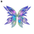 Nerhorer- Comfortable Butterfly Wings for Children Enchanting Glowing Butterfly Wings Light Up Fairy Costume Cosplay Gift for Girls Popular in Asia Glowing Wing Fairy Wings. 