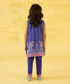 Sapphire Kids - Girls 2 Piece - Printed Dobby Suit - Dress for Girls. 