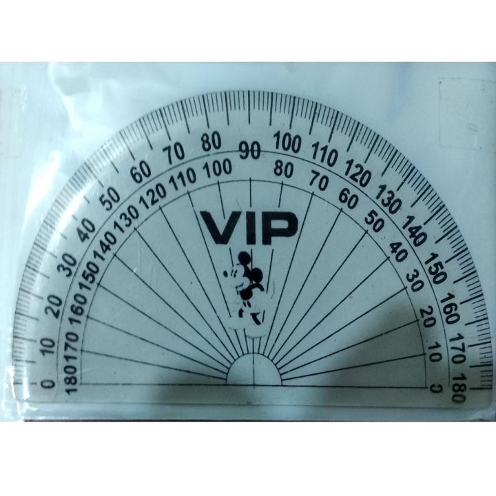 Student Geometry / D / Mathematical D / Protractor /Plastic Protractor 180 Degree Transparent D (1 Pcs)