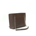 Bag X Vegas Chocolate Brown Tote Bag for Women. 