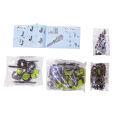 Decool Technology Building Blocks: Off-Road Racing MecFactor: Powered Pullback Buggy Technic Series, Creative Racing Car Toys Plastic Educational Building Blocks DIY Bricks Car Model Play Set For Kids Build Your Skill Gift For Boys & Girls, Code: 3805. 