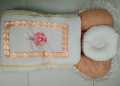 Infant Baby Sleeping Bag , newborn Fancy Cary Nest, baby bistar, infant bag, newborn bag, dipper bag, Baby Lounger Bed, Portable Newborn Lounger Portable. 