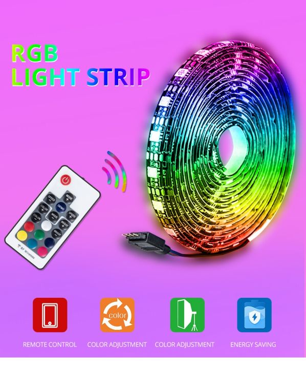 Rgb%20Waterproof%20Remote%20Control%20Color%20Changing%20Led%20Strip%20Light%20Complete%20Kit%20-%20Image%203