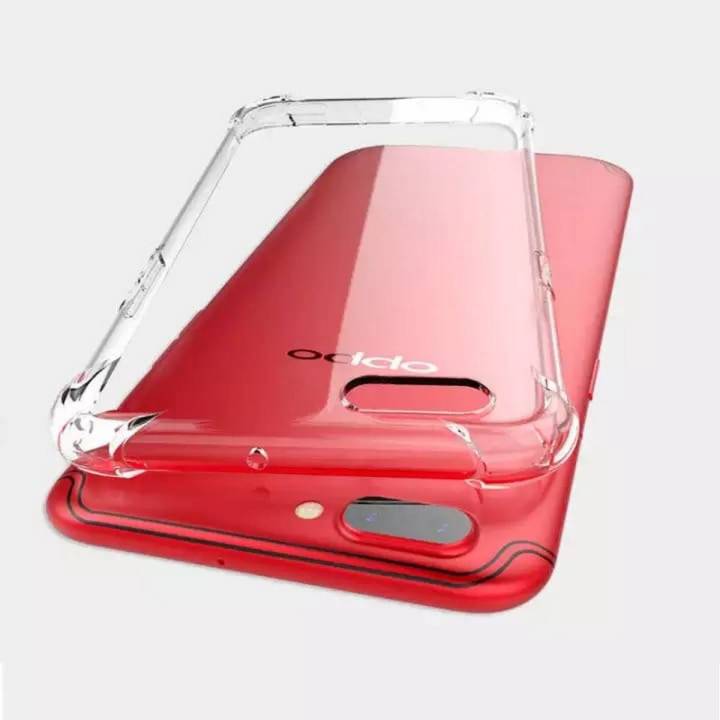 Oppo_A1k Antishock Air cushions Drop Resistance Transparent Tpu Case Silicone Back Cover