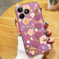 VRQR Love Bracelet Phone Case For OPPO Realme C51 Flower design Soft Cover Realme C53 Narzo N53. 