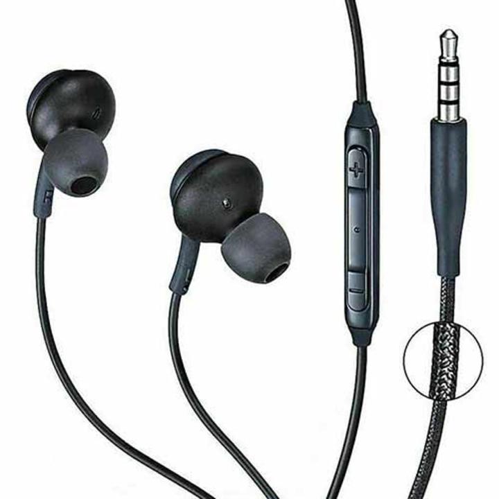TU7000 SUPER MASSIVE BASS HANDFREE EARPHONES , WITH 2 EXTRA EARPLUGS PAIR - 3.5 mm jack
