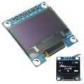 0.96" I2C IIC SPI Serial 128X64 White OLED LCD LED Display Module for Arduino. 