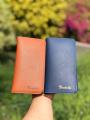 *PACK OF 2* DUNBOLLU Genuine Leather Wallet men Leather long wallet clutch bag male purse money clips money bag. 