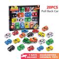 Pack of 20 Mini Cars for Kids - 20 Pull Back Action Cars Gift for Kids and Boys - Best Cars Set for Birthday Gift Child and Kid - Car Set For Kids. 