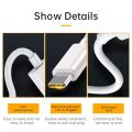 Original Type C Cable for OPPO and Realme Phones - Super Fast 6A VOOC Dart Charge, Multiple Lengths. 