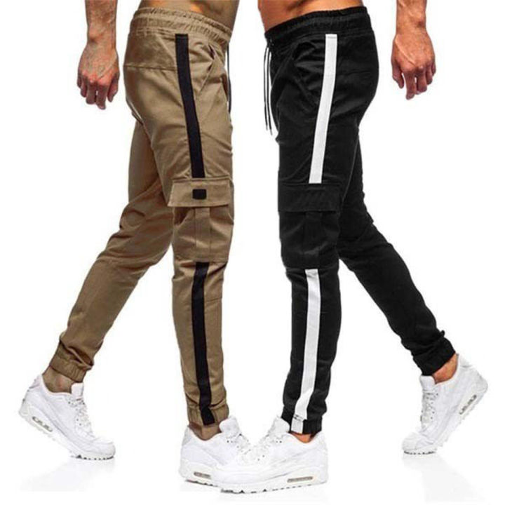 Pack Of 2 Cargo 4 Pocket Trousers For Men - Stylish And Functional Short Sleeves High Quality -Easy Wear Made In 100% Cotton
