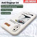 JIUMOO For iPhone X iPhone Xs Case Fashion Simple Boy Thin New Design Leather Soft Back Cover Camera Protect Cases Shockproof Casing. 