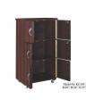 Storage Cabinet with locks and wheels. 