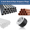 4 Inch Drain Cleaning Cover Utility Expansion Pipe Plug Sewer Pipe Plug Fits Most Pipes Sink Stop Stopper. 