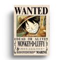 Monkey d luffy bounty poster onepiece. 